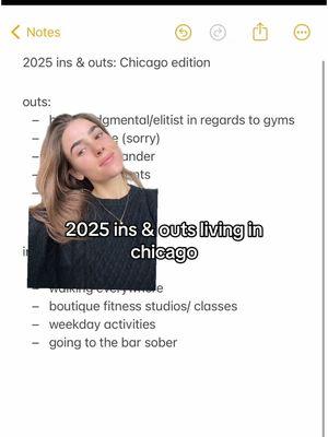 2025 ins & outs living in chicago #greenscreen #chicago #chicagotiktok #Lifestyle #chicagoinfluencer #thingstodoinchicago #livinginchicago #movingtochicago #20something #insandouts #2025 