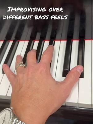 One of the most helpful ways to practice and stretch my brain. Walking bass and 2-feel over There Will Never Be Another You #music #jazz #piano #jazzimprov #bass #walkingbassline #scat #scatsolo #vocaljazz 