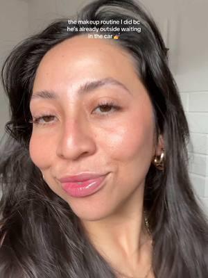 I had 3 mins to do my makeup #3minmakeupchallenge #quickmakeup #onthego #glowybaseroutine #nomakeupmakeup #makeuplooks #makeuptutorial #grwm #timedgrwm #losangelescontentcreator #latinacontentcreator #beautyvideo makeup application process makeup before and after quick grwm rushed makeup look when you’re rushing to do your makeup @chanel.beauty @Iconic London @rhode skin @essence cosmetics 