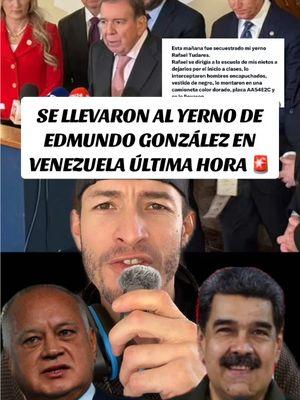 #greenscreen se llevaron al yerno de Edmundo González en Venezuela , Última Hora #parati #elflacowillnoticias #venezuelalibre 