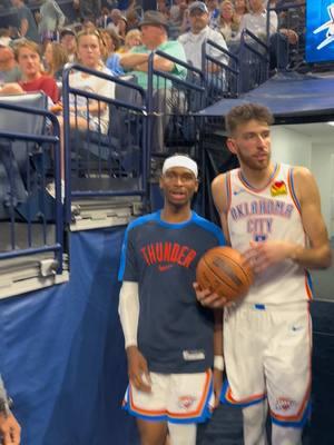 Pounds On Thunder! #okcthunder #thunderbasketball #shaigilgeousalexander #chetholmgren #aaronwiggins #jdub #jalenwilliams #luguentzdort #basketball #hoops #fypシ 