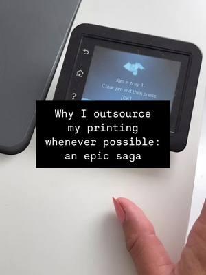 Sometimes I feel like Odysseus trying to solve my printer issues 😂 Or maybe Sisyphus rolling the rock up the hill only for it to roll back down again. Or maybe I’m just an impatient business owner who’d rather design and focus on my work than try to locate mysterious printer jams all day (but hey no one is writing stories about that 🤷🏻‍♀️). No matter which epic hero you relate to - this is why I prefer to outsource my printing whenever possible! Who’s with me?!? ##shorts #weddingstationer#weddingstationery#weddinginvites#weddinginvitations#weddinginvitationdesign#weddinginvitationdesigner #weddingstationary#stationerydesign#stationerydesigner#stationarydesign#stationarydesigner #weddingbusiness#artbusiness#artpreneur#graphicdesigner#designbusiness #printing #printers