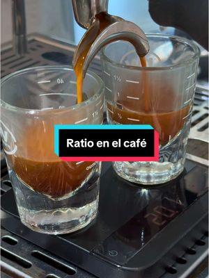 ¿Sabes qué es el ratio?  #ratio #Receta #cafe #espresso #barista 