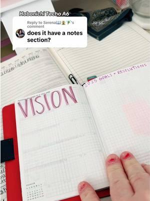 Replying to @Serena📖🧝🏽‍♀️🧚🏽‍♂️ small, but yes! #hobonichi #plannergirl #notes