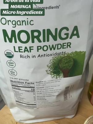 Moringa Arbil de la vida con vitamina y minerales que nutren tu piel te encantará #coachholistico #mayaholisticbeauty #TikTokShopNYNA #NwrYearNewAura #newyearnewme #patiabeauty #pàtiacabello #moringa @Micro Ingredients 