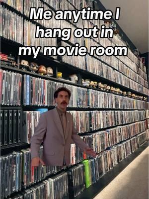 I know I’m not the only one who would live in their movie room if they could! #movietok #moviecommunity #filmtok #physicalmedia 