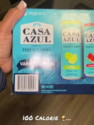 @Casa Azul Tequila Seltzer okkk I feel it !! they’re actually good.  2025 I’m definitely taking done w/ Hard liquor, weight gain , headaches, being sluggish, Not being able to do my daily activities because I’m in the bed !!!  get into these ….😮‍💨 #100calories #nohardliquor #casaazul #2025 