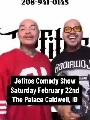 See @TrinoxAdam Saturday February 22nd at The Palace in Caldwell, ID. Jefitos Comedy Show🎭 don’t miss out!! #jefitos #jefitosogclothingbrand #localbusiness #loaclbrand #comedyshow #caldwell #idaho #trinoxadam