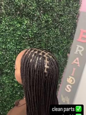 it’s braid sznnn somewhere😉😉😉😉 #smallknotlessbraids #braidszn #mke #braids #waistlengthbraids #milwaukeebraids 