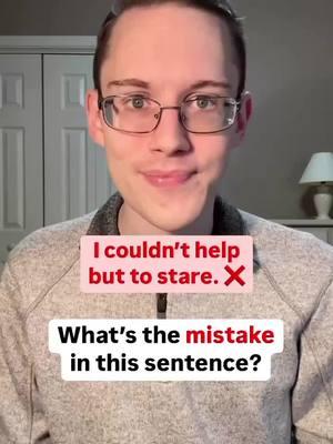 There’s a mistake in this sentence, but can you find it before I tell you what it is? If you did, let me know in the comments! In today’s video, I give you two common expressions that both contain the word “but” when it means “except,” but oddly enough, the grammar that comes after “but” in these two expressions is different! I also explain why it’s different in this video, and I hope you find it helpful! Take note of these two useful expressions that you’ll hear natives use in spoken English: 🔹can’t help but do something = if you can’t help but do something, this means that you can’t stop yourself from doing it; in order words, you feel such a strong need to do it that you can’t control yourself. After the preposition “but,” we use the base form of the verb: I can’t help but wonder if I made the wrong decision by moving halfway across the country. 🔹to have no choice but TO do something = if you have no choice but to do something, this means that you HAVE to do this one thing because it’s your only option. After the preposition “but,” we need to use the infinitive form of the verb, which is “to” plus the verb: Despite my perfect attendance record, I had no choice but to call in sick when I came down with the flu. So, as you can see here, we have to use “to” after “but” in the phrase “have no choice but to do something,” but we DON’T use it in the phrase “can’t help but do something.” Why is this? The answer more or less has to do with the word “choice,” since in English, we use an infinitive verb after a noun like “choice” and say something like “My only choice was to lie.” Here are some other examples of nouns that work like this: 🔹goal: My goal has always been to help others. 🔹dream: Her dream is to sing on Broadway. 🔹calling: I know that my calling is to be a painter. 🔹plan: The plan is to see a movie and then get dinner at a restaurant. 🔹idea: Our idea is to send out a survey to get a feel for our younger customers’ pain points. 🔹option: Sometimes, the only option you have is to swallow your pride and move on. Now practice using these expressions in the comments below! . . . . . #esl #eslteacher #englishlanguage #languagelearning #advancedenglish #englishforadults #englishgrammar 