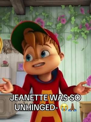 WHY DID SHE AUTOMATICALLY JUMP??- 💀💀#alvinandchipmunks #alvinandthechipmunks #alvinnnandthechipmunks #jeanettemiller #alvinseville #Funny #unhinged #fool #silly #aatc #virał #xyzbca #fyppppppppppppppppppppppp #fypシ #alvinandchipmunks #CapCut 