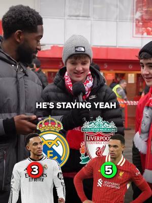 Liverpool fans have faith that Trent will stay 🤞 #trentalexanderarnold #liverpool #liverpoolfc #lfc #realmadrid #realmadridfans #PremierLeague #epl #pl #prem