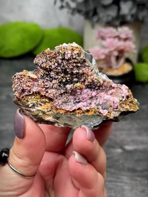 A funky find of pink smithsonite and other associated minerals (a few even have fluorite cubes!) came out of the Wenshan Mine in Yunnan, China last year.. I think these are too cool (and affordable) to pass up! 20’s-160’s Available this week.. come join our lives!: Thursday, January 9th @ 7PM CT Friday, January 10th @ 7PM CT #smithsonite #minerals #mineraltok #crystaltok 