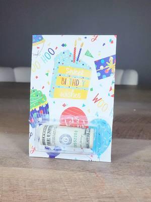 Who doesn't love getting money on their birthday or any holiday!🤭 I made this super cute money card gift using items from the dollar tree!! #creatorsearchinsights #moneycard #giftcard #giftideas #moneycardgift #birthdaygiftideas 