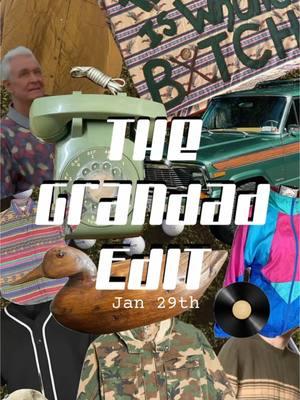 The grandad edit dropping Jan 29th 🙌🦆⛳️☕️ . #savannahga #reworkedclothes #reworkedfashion #reworkedvintage #90s #80snostalgia #happygilmore #90saesthetic #reworkedclothing #thrifted #thriftflip #repurposedfashion #fallaesthetic #winterfashion #cozyaesthetic 