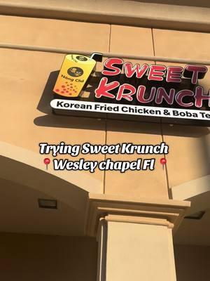 The chicken wings were top tier!!!!!! #sweetkrunch #koreanfood #koreanfriedchicken #wesleychapel #florida #wesleychapelfl 