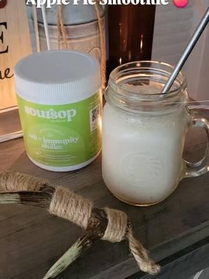 Fall into healthy new year resolutions with this delicious apple pie smoothie! 🍏🎉 Made with our Apple Accelerator Soursop Shake boost, sip on comfort in a glass while keeping your body strong and fortified ✨🌿  Packed with high quality soursop for fighting chronic disease, as well as turmeric for inflammation, milk thistle for liver health, irish sea moss for digestive health and 6 additional vitamins and minerals, this formula is what's missing on your shelf this winter. Whether you’re cozying up by the fire or prepping for more gatherings, this smoothie is the perfect way to treat yourself while keeping health in mind. 💫 #recipebox #thekitchen #recipesharing #recipeoftheweek #Recipe #eatclean #foodfeed #recipes #recipeideas #EasyRecipes #dinnerrecipes #breakfastrecipes  #soursop @livingbeme