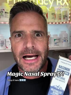 🪄Magic Nasal Spray?!  I swear by this stuff to help me avoid getting sick! 🤧  #philsmypharmacist #nasomin #healtheducation #coughhack #nasaliodine 