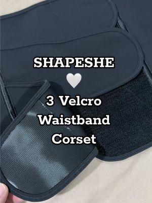 @SHAPESHE 3 Velcro waistband corset🤌🏼 #faja #amigafajate #corset #shapeshewaisttrainer #velcrowaisttrainer #waisttrainer #fajaspostpartum #postpartumbody #postpartumjourney #TikTokShop #tiktokshopfinds 