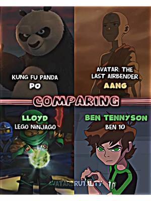 Comparing Po vs Aang vs Lloyd vs Ben #po #vs #aang #lloyd #ben10 #kungfupanda #avatarthelastairbender #ninjago #ben10omniverse #viral #fypシ゚viral 