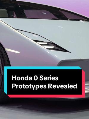 #Honda revealed two new prototypes for its next-generation 0-series EVs at CES 2025. The Honda 0 SUV sports a clean, sleek look and will enter production in the first half of 2026. The Honda 0 Saloon is a tweaked version of the radical Saloon concept shown at CES 2024 and is due in late 2026. Would you like to see these on the road? Tap the link in our bio for more info. #Honda0series #Honda0Saloon #Honda0SUV #EV #reveal #CES2025 #carsoftiktok #cartok #caranddriver