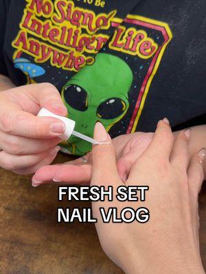 a very overdue nail vid #newnails #freshset #gelx @Anastasia Havrisevyc 