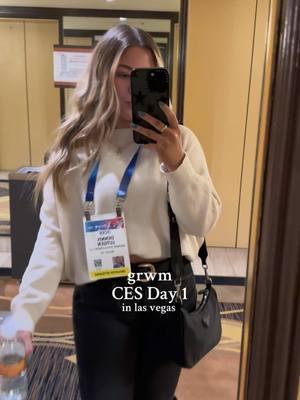 #ces2025 #consumerelectronicsshow #lasvegas #consumerelectronicsshow2025  #grwm #trending #fyp 