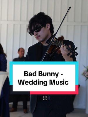 Monaco by @Bad Bunny violin version 🎻 #wedding #weddingviolinist #tampaviolinist #orlandoviolinist #tampaweddings #orlandoweddings 