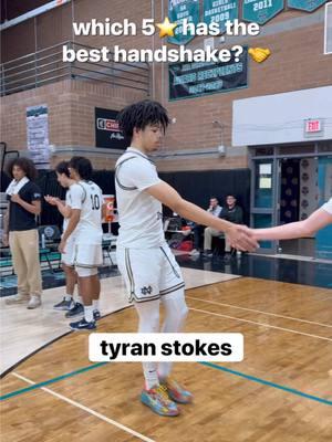 who’s 🤝 got it? 👀 #NBAFutureStartsNow #basketball #highschool #shake 