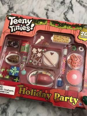 Teeny Tinies Holiday Party Miniatures! 🍪🥧 #mini #miniature #miniac #fivebelow #fivebelowfinds #minifood #miniatures #asmr #satisfyingvideo #unboxing @Five Below 