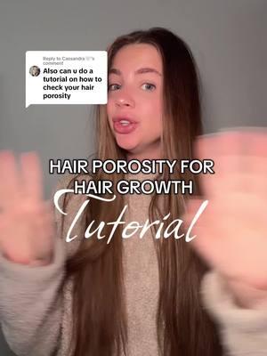 Replying to @Cassandra🤍 hair porosity for hair growth! Hair porosity tutorial 💓💓 hair porosity tutorial. Do this for fast hair growth! #hairporositytips #hairporositytest #hairporosity #hairporosityguide #hairporositywatertest 