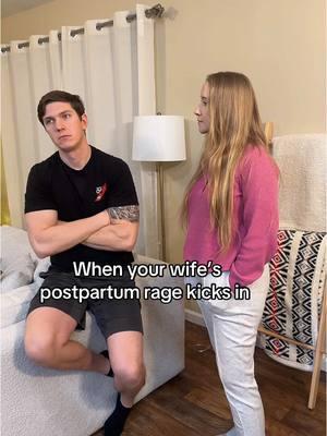 All jokes!! …kinda 😂 #postpartum #wifelove #newparents 