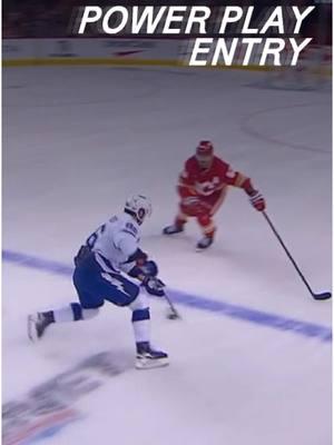 Power Play Zone Entry by Nikita Kucherov  Link is in the bio for full YouTube.  #bolts #NHL #hockey #hockeycoaching 