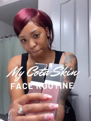 A Mid Day Skin Routine never hurt anyone! 🙌🏽🙌🏽🥰💕💦 Keep your skin clean and hydrated! #CotaSkin 