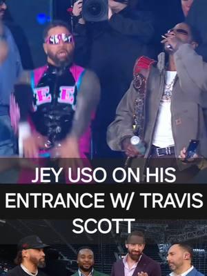 Jey Uso on his entrance with  Travis Scott #wweraw #rawonnetflix #jeyuso #travisscott #foryou #fyp #xyzbca #reststop203 #reststopwrestling #deathmatch #deathmatchwrestling #icwnhb #h2o #h2owrestling #WWE #aew #roh #czw #gcw #freedoms #44oh #circle6 #rpw #lighttubes #spookydust #fight #RestStopDeathMatch 