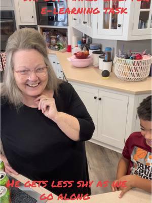 #kidsoftiktok #kidsinthekitchen #kidscooking #elearning #motherson #sharonkayeaikman 