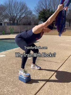 Why train with blocks? 👉🏼because they help prepare the body to birth a baby or two. My favorite item in my doula bag are yoga blocks! Blocks are an amazing laboring tool! My natural birth workshop educates #expecting parents on: ✔️ importance of training with blocks ✔️how to use the blocks to condition the body for birth ✔️when to use the blocks on their #birthing game day. Train with me! Virtual and in person natural birth workshops👉🏼trainforbirth.com #pregnant #pregnantlife #pregnanttiktok #fyp #fitpregnancy #childbirtheducation 