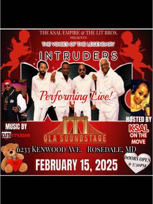 Get ready #valentineweekend #md #ksal #glasoundstage #2025 