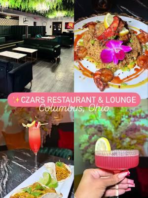 💎 This place is a beauty inside & out! Food, Drinks, Hookah & Good Vibes found in Columbus, Ohio ✨What I Got - 🍸 French 75 🔥🔥🔥 - 🌮 Chicken Taco 🔥🔥🔥 - 🍗 Bang Bang Wings 🔥🔥 - 🍟 Bang Bang Fries 🔥🔥🔥 - 🐑 Lamb Chops 🔥🔥🔥 - 🦞 Lobster & Shrimp Fried Rice 🔥🔥🔥 📍CZAR’S Restaurant & Lounge ( @czars_restaurantlounge ) 6857 Flags Center Dr. Columbus, Ohio 43229 💕 Follow me to discover more food, drinks & fun!  #FoodiesWithACUtie X #Czars X #CutiesUniverse X #CutiesUniverseExperience #Columbus #ColumbusOH #ColumbusInfluencer #ColumbusFoodie #ColumbusFood #ColumbusFoodScene #ColumbusEats #614 #614Eats #foodblogger #foodblog #Cutie  #cutiethefoodie  #DayTrip #cocktails #restaurant #lounge 