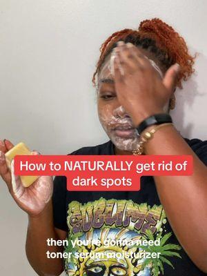 How to NATURALLY get rid of dark spots #turmeric #naturalingredients #naturalskincare 