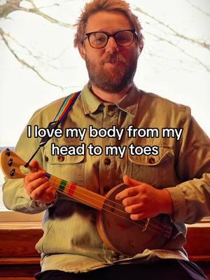 Replying to @Matt Smart Correct! Now here’s the song “I love my body” by Mother Moon on it 🪕  #affirmationsong#friendlybanjo#cutesong 