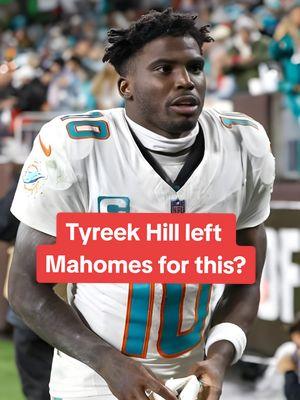 Tyreek Hill left Mahomes for this? 🏈🔥#TyreekHill #KansasCityChiefs #miamidolphins #StephenASmith #PatrickMahomes #TuaTagovailoa #nflnews #widereceiver r #SuperBowl  #nfltiktok 