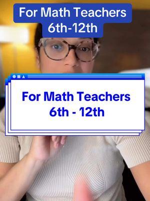 Get access to editable templates, sample lessons and editable bulletin board! ➡️ Comment “link” get the info for this on demand masterclass that’s the same as ordering pizza! #mathteachers #mathdifferentiation #teachingin2024 #teachersbelike #secondaryteacher 