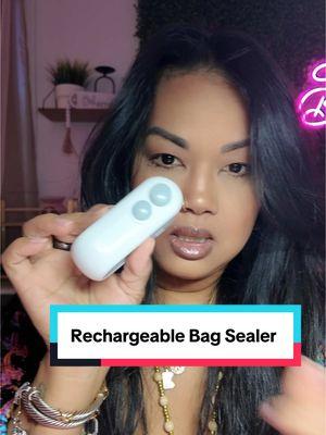 #kitchengadgets #bagsecured #bagsealerandcutter #rechargeable 