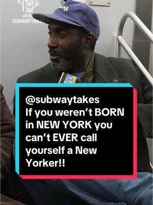 Episode 254: If you weren’t BORN in NEW YORK you can’t EVER call yourself a New Yorker!! Feat Derrick B. Harden 🚋🚋🚋🚋🚋  Hosted by @KAREEM RAHMA   Created by Kareem Rahma and Andrew Kuo  Shot by @Anthony DiMieri and Thomas Kasem  Edited by Tyler Christie  Associate producer @Ramy   #podcast #subway #hottakes #subwaytakes #interview #nyc #newyorkers 