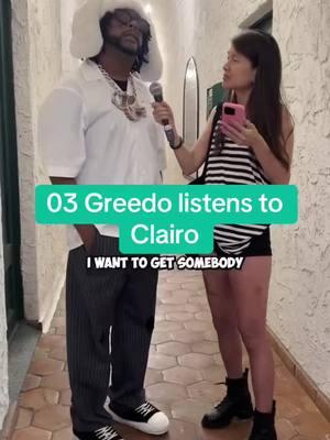 ☝️ 03 Greedo x Clairo collab when?? #03greedo #clairo #clairocottrill #clairotour #03greedo🍇 #rap #la #artistinterview #indie #clairotour 