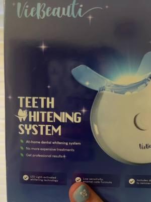 So perfect to whiten ur teeth #teeth #whiteningkit #health #breath #shop #tiktokshopfinds #viral 