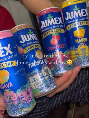 I wish they had a peach one, that’s my fave Jumex flavor 🥲 did you guys like them? 🫶🏻 #jumex #mexican #mexicantiktok #mexicanfood #mexicansnacks #drinks #cocktails #trywithme #tastetest 