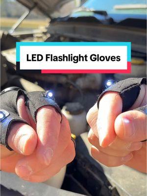 These LED flashlight gloves are on a HUGE sale! Get yours today and stop wearing your feelings on your shoulders! #ledgloves #ledlightgloves #ledworkgloves #lightedgloves #tiktokshopfinds #tiktokshopnewyearnewaura 