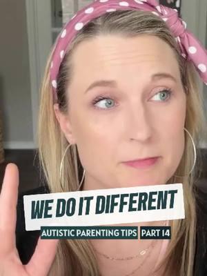 WE DO IT DIFFERENTLY 🌟✨ Autism brings unique #parenting moments, and that's okay. When my #kids have #meltdowns, I let them process their emotions instead of reacting to others’ judgments. Embrace doing things differently—it’s a #celebration of our strengths and differences. How do you embrace "different" in your family? #momonthespectrum #latediagnosedautistic #adhd #autisticadults #aspergirl #autism_lovers #autismstrong #autismfamilies #autism #autismadvocate #autismacceptance #neurodivergent #neurodiversity #autismwarrior #mentalhealthadvocate #anxietyawareness #tips